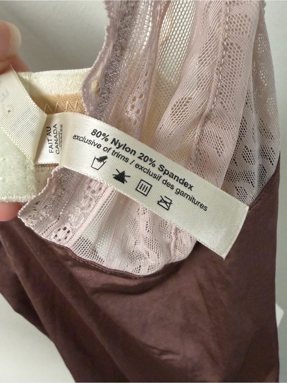 Fortnight NWT Lace Sheer Lingerie Slip Size Small - Picture 10 of 10